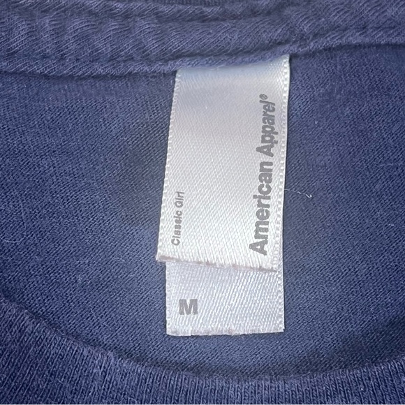 VINTAGE Dinosaur Scuba Diver Classic Girl's Tag Women’s Medium American Apparel - Picture 2 of 6